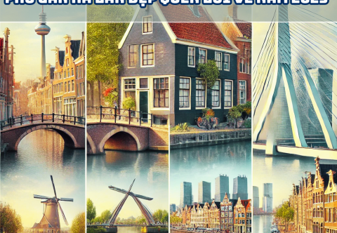 Từ Amsterdam Đi Đâu? Khám Phá 5 Thành Phố Gần Hà Lan Đẹp Quên Lối Về Năm 2025